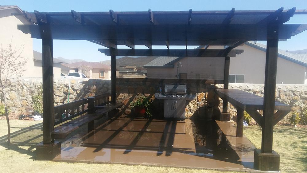 El Paso King Pergolas outdoor pergola ideas en Canutillo, Texas