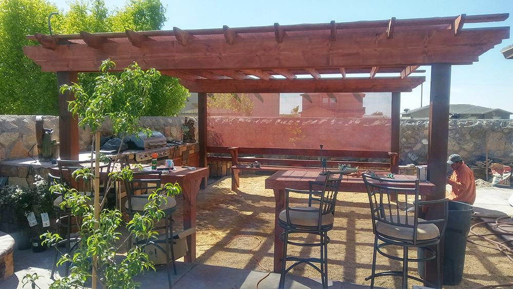 El Paso King Pergolas outdoor pergola ideas en Canutillo, Texas