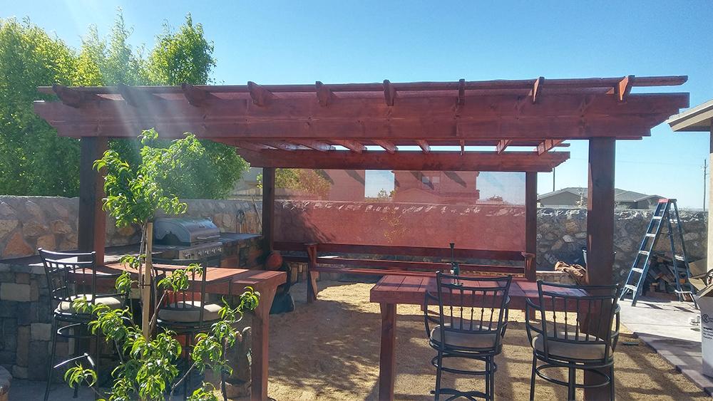 El Paso King Pergolas outdoor pergola ideas en Canutillo, Texas
